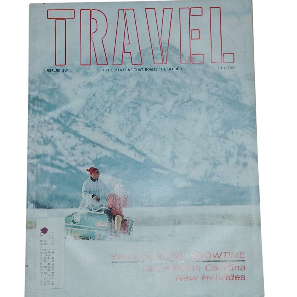 Vintage Travel Magazine February 1969- The Magazine That Roams the Globe, London